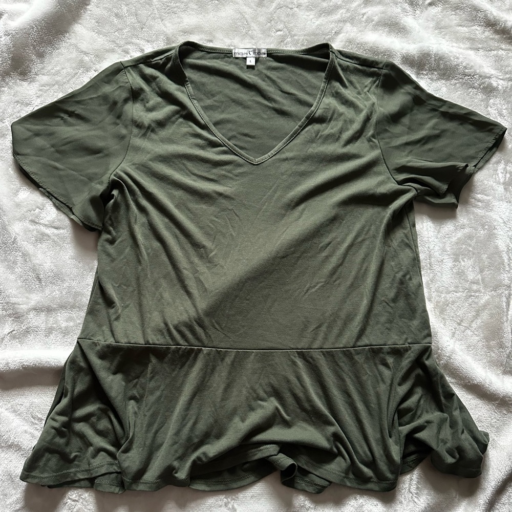 Moa Moa Olive Green shirt